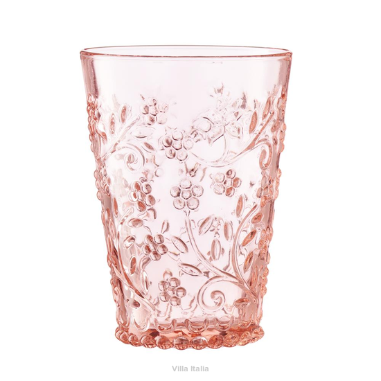 Szklanka wysoka różowa 320 ml MURIEL