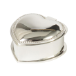 Puzderko serce posrebrzane 6 cm SILBER 1