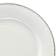 Talerz płytki porcelanowy platynowa linia 28 cm FLORIAN 1