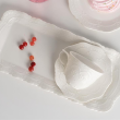 Półmisek prostokątny Talerz do ciasta porcelanowy 35 x 16 cm AURELIA 2