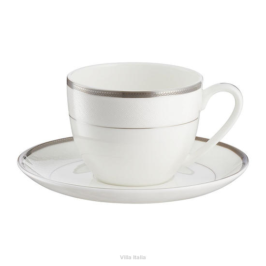 Filiżanka porcelanowa do kawy herbaty 250 ml ze spodkiem CHLOE