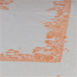 Obrus prostokątny 178 x 274 cm ORNAMENT pomarańczowy 4