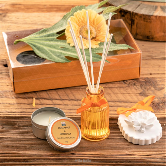 Zestaw zapachowy BERGAMOT & WATER LILY