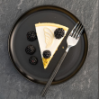 Talerzyk deserowy czarny 21 cm BLACK ONYX 1