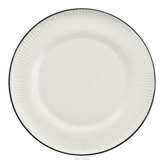 Talerz płytki porcelanowy 27 cm BONITA BLACK