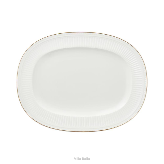 Porcelanowy półmisek do eleganckiego serwowania potraw
