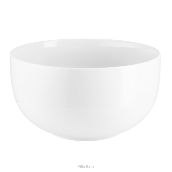 Salaterka porcelanowa głęboka 24 cm PLUS biały