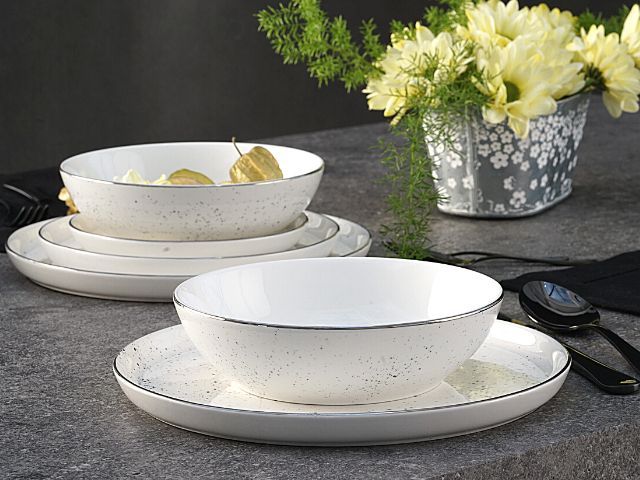Talerz głęboki porcelanowy POLVERE Talerz głęboki porcelanowy POLVERE
