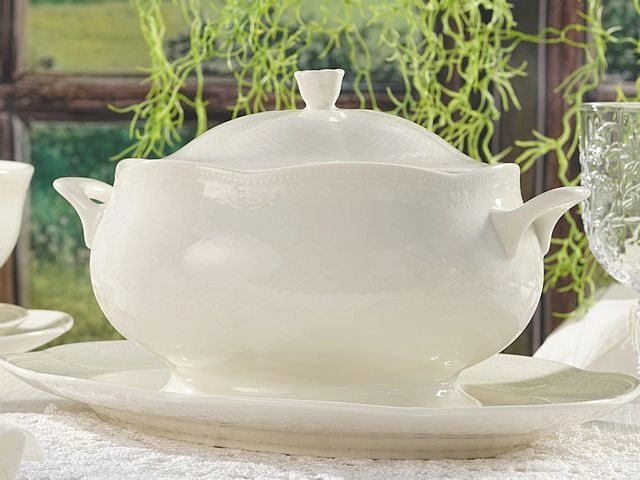 Waza ceramiczna z pokrywką