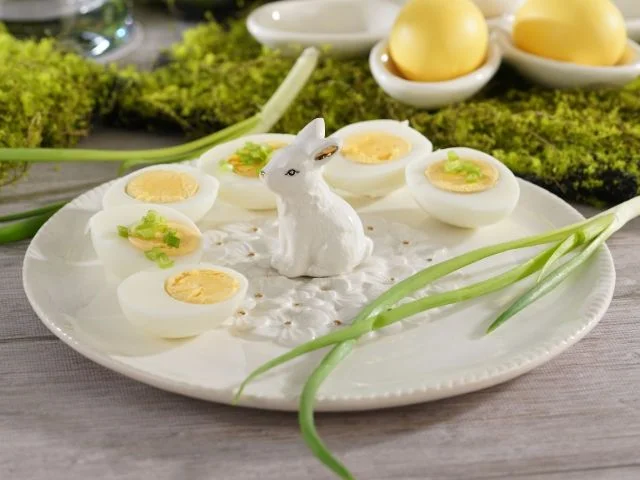 Dekoracje wielkanocne na stół porcelana Villa Italia