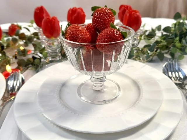 Porcelana MATTINA – zastawa stołowa na romantyczną kolację walentynkową