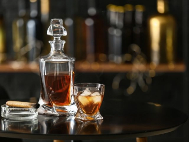 Szklanka i karafka do whisky