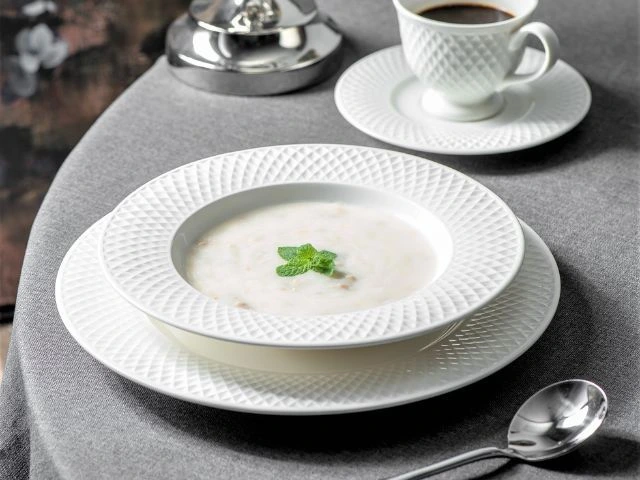 Talerze obiadowe ceramiczne E'clat