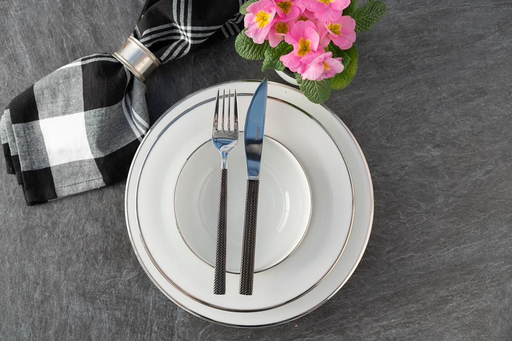 Zastawa porcelanowa Plus Platin