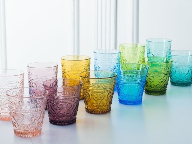 Kolorowe szklanki Fiorino 