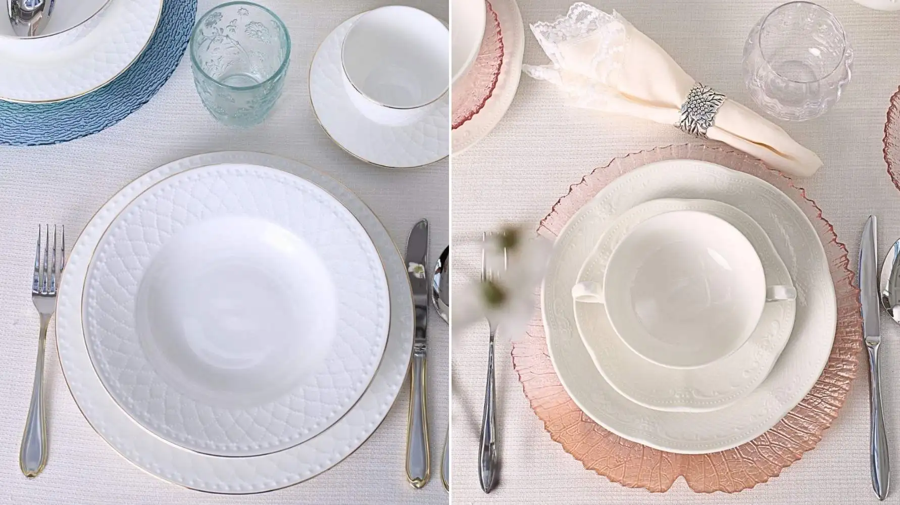 Eleganckie nakrycie stołu