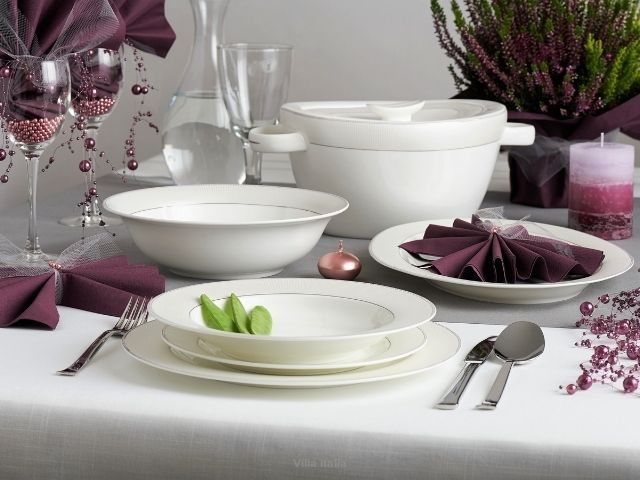 Porcelanowe serwisy obiadowe - dlaczego warto zainwestować w porcelanę?