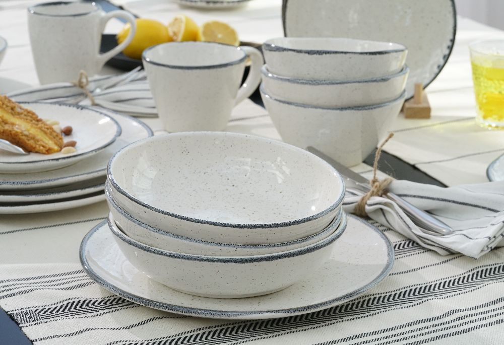 Nowoczesne talerze obiadowe: kompleksowy przewodnik po rodzajach i zastosowaniach.