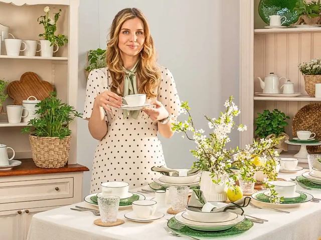 Jak zaaranżować wiosenny stół w stylu rustykalnym